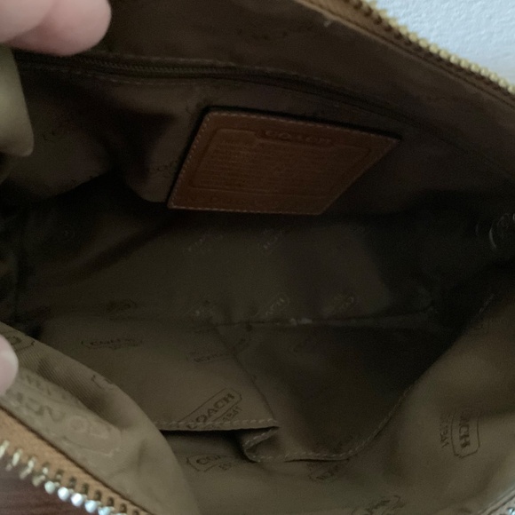 Tan Coach purse - Picture 5 of 5